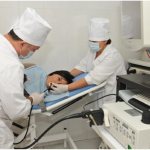 Gastroscopy procedure