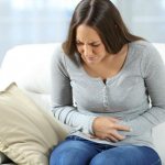 A burning sensation in the liver area sometimes occurs in pregnant women.
